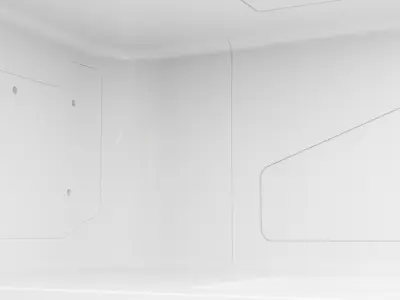 scifi room space  3D model