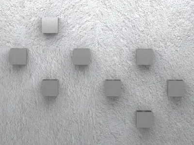 Wall spot lamp 3D model