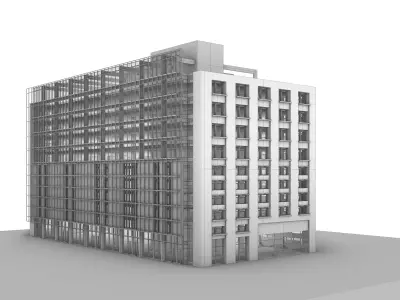 200 Occidental Weyerhaeuser Headquarters 3D Model 3D model