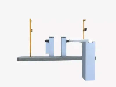 Security Booth 3D model