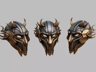 Sci Fi Mask 3D model
