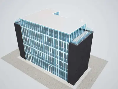 Office building 3D model