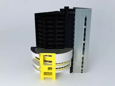 Rector of light Universidad del Zulia Free 3D model