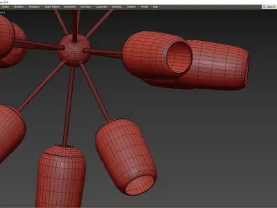 RAMIREZ CHANDELIER Low-poly 3D model