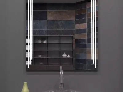 Illuminated Mirror 35 3D model