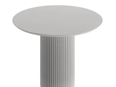 Round Dining Table 3D model