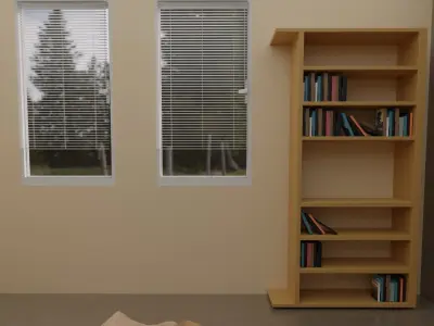 living room 3D model