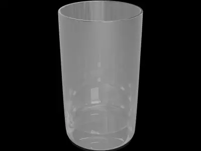 Glassware Highball Glasses Low-poly 3D model
