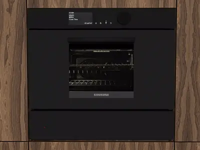 Samsung Infinite Line Oven and  Warming Drawer  3D model