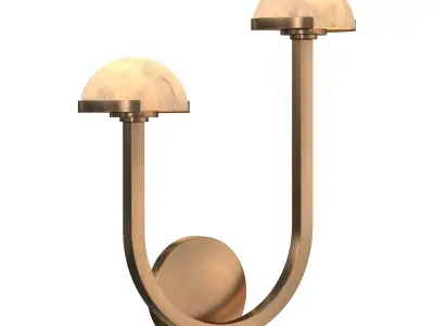PEDRA DOUBLE SCONCE 3D model
