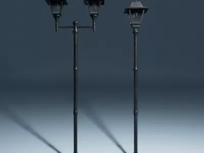 Street Light 3D Model 3D model 9