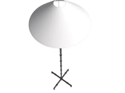 Visual Comfort Grenol Floor Lamp 3D model