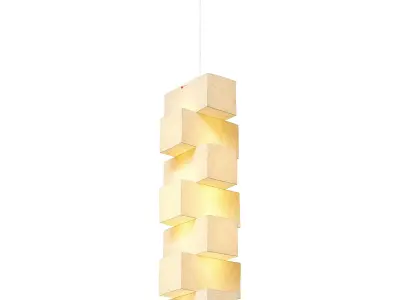 Akari 30P Pendant Light 3D model
