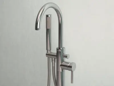 Floor-mounted tap 1 3D model