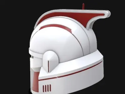 Custom Mandalorian Helmet 3D print model
