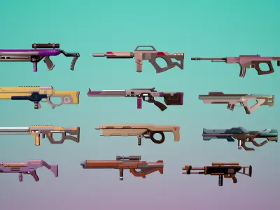 SciFi Rifles Bundle