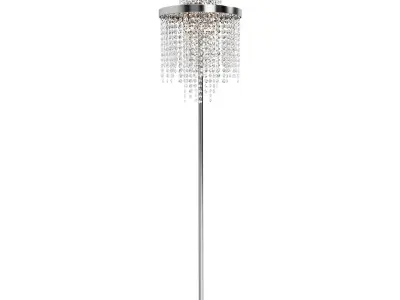 Floor lamp Cascada chrome 62GDM-80231 3D model