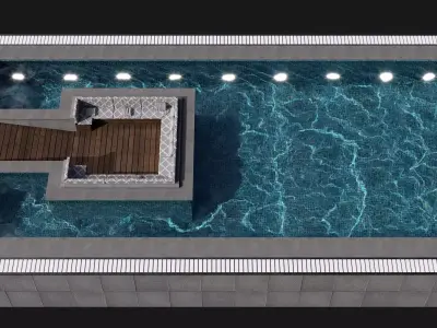 SWIMMING POOL NO78 A 3D model