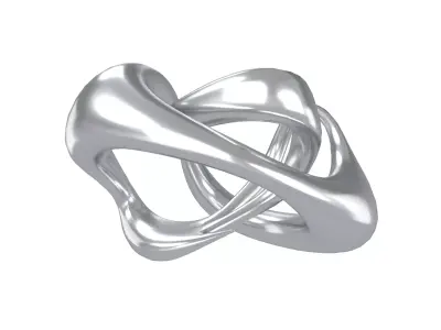 Abstract Shape v23 003 Low-poly 3D model