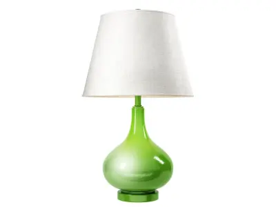 Akeim Glass Table Lamp Low-poly 3D model
