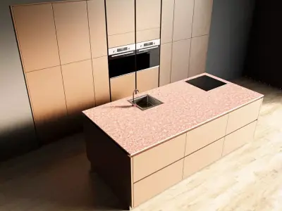 23-Kitchen11 matte 2 3D model
