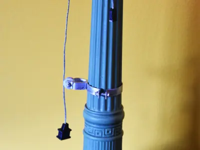 Street Light Bttf Did3D 1-8 Scale 3D Print 3D print model