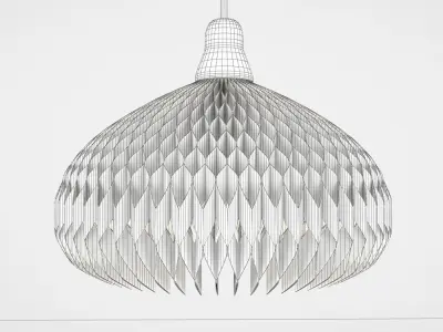 Hanging Lamp 10 3D model