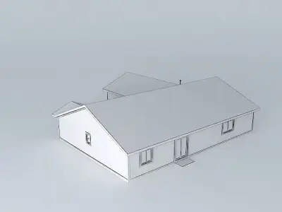 Standard Tract House Free 3D model