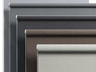 Roller blinds 05 3D model