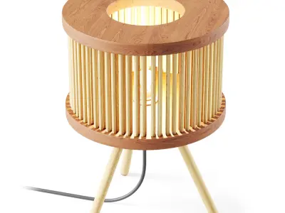 Atlas table lamp by Vallet design 3D model