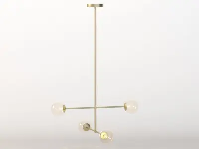 Line Pendant 04 by snelling studio 3D model