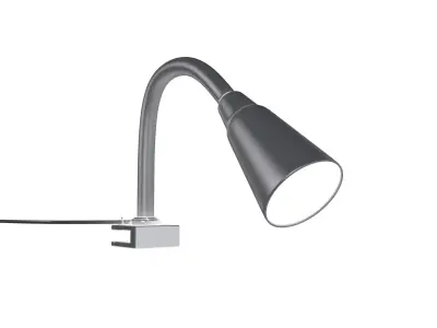 Reading Light 3D model 3D model