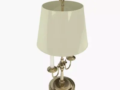 Old Table Lamp Low-poly 3D model buy