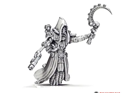 Dark Techno Shooters and Vigilants 3D print model