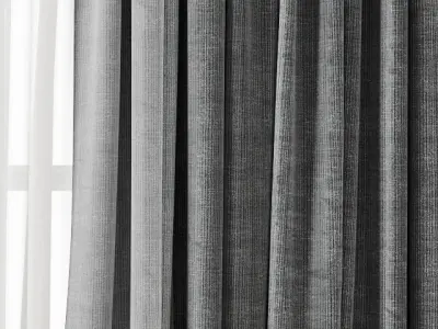 Curtain 114 3D model