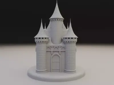 castle  3D print model