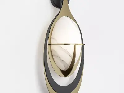 VIGRID SCONCE Low-poly 3D model