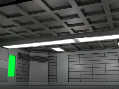 Sci Fi Room  3D model