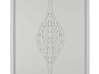 Entrance door set223 3D model