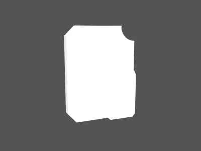 UHD High tech Graphical Interface v12 001 Low-poly 3D model