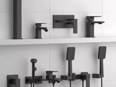 Volle De La Noche faucet set 3D model