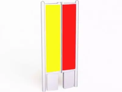 Street Element Sign 3D model