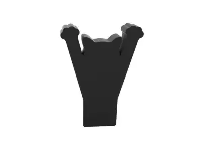 Door stop 3D print model