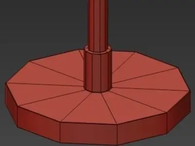 Revolve table lamp 3D model buy