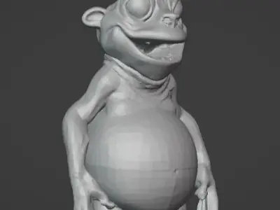 Sy Snootles - Star Wars Alien Singer 3D Sculpt  3D print model