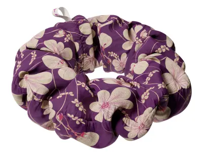 Scrunchie flower 3D model