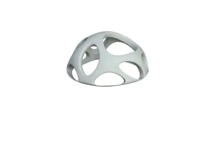 SciFi Cube Object No 57499 Low Poly Shape Low-poly 3D model