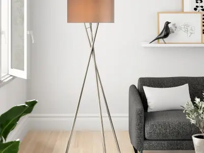 Sammy Tripod Floor Light Lamp - 3 Colour 3D model purchase