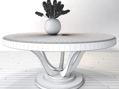 Selva Dining table  Victoria Art 3031 3D model