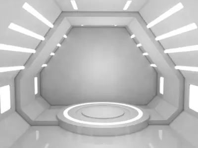 Room Interior 3D model shop